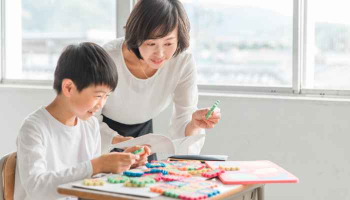 英検4級・3級クラス 写真